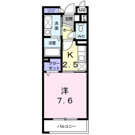 セトル壱番館（イチバンカン）の物件間取画像